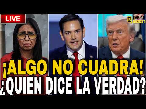 ÚLTIMO 🔴 ¡REVÉS PARA DELCY! RECIBE UN "NO" ROTUNDO ¿TRUMP ACELERARÁ LA TRANSICIÓN EN VENEZUELA? thumbnail