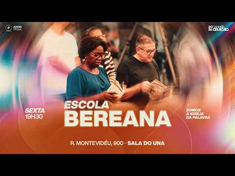 ESCOLA BEREANA | Lição 8 - Vida Cristã Equilibrada - Filipenses 4 | PR. Vladimir Araújo | 22/06/2026 thumbnail