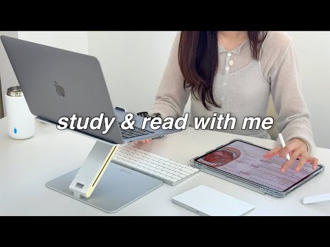 study & read with me ??‍? 같이 공부하고 책 한권 읽기, 아이패드 필기 thumbnail