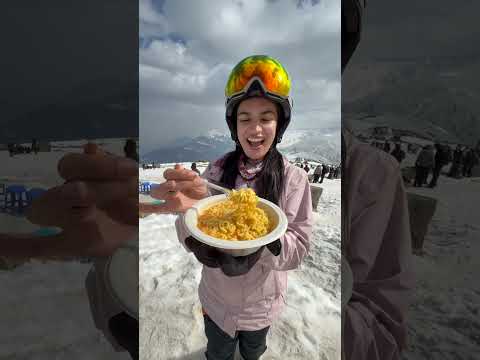 YUMMY Maggie in the mountains #hindi #food #maggie thumbnail