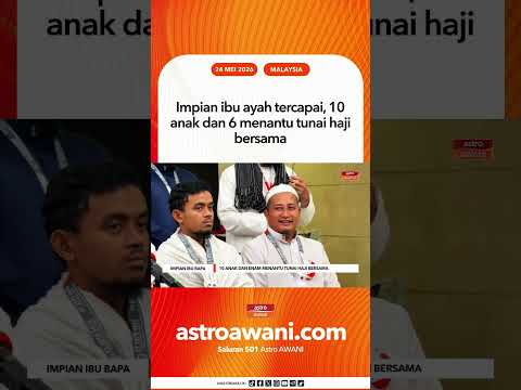 Impian ibu ayah tercapai, 10 anak dan 6 menantu tunai haji bersama thumbnail