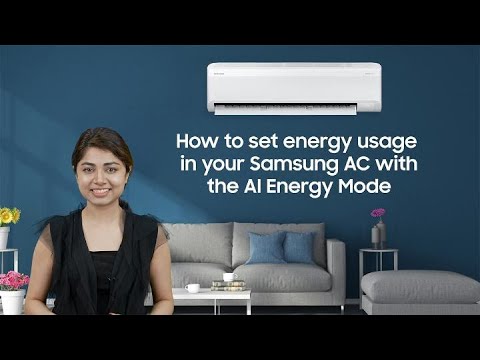 How to set energy usage using the AI Energy Mode | Samsung Bespoke AI Air Conditioner thumbnail