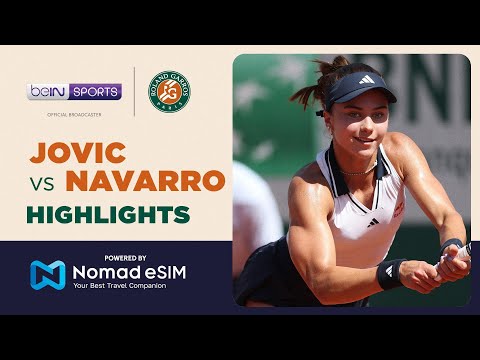 Iva Jovic vs Emma Navarro | Roland-Garros 2026 | Match Highlights thumbnail