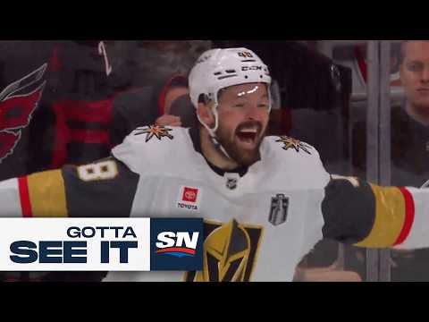 GOTTA SEE IT: Tomas Hertl Rifles Wrister To Give Golden Knights Late Lead thumbnail