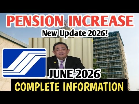 SSS PENSION INCREASE NEW UPDATE 2026. thumbnail