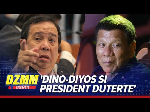 Ilang senador dino-Diyos si Duterte, ayon kay Gordon | DZMM TeleRadyo thumbnail