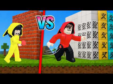 Yuta Ajak Mio Dan Baby Celine Adu Kekuatan Pukul Tembok || ROBLOX thumbnail