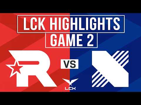 KT vs KRX Highlights Game 2 | LCK 2026 | KT Rolster vs Kiwoom DRX thumbnail