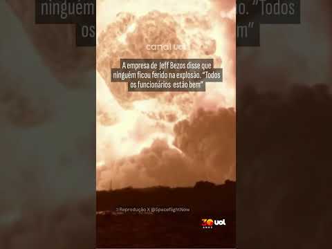 Foguete da Blue Origin explode durante teste na plataforma de lançamento thumbnail