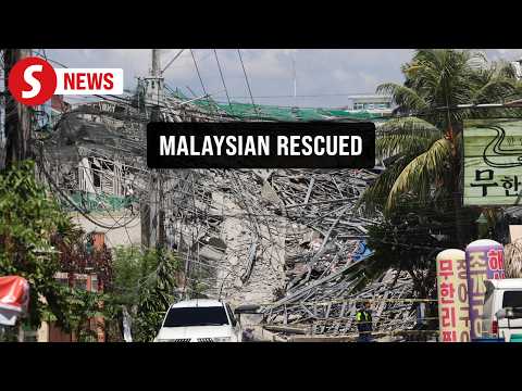 Two trapped people alive after Philippines building collapse, rescue continues thumbnail