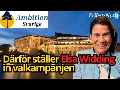 Elsa Widding avbryter kampanjen mitt under valrörelsen thumbnail