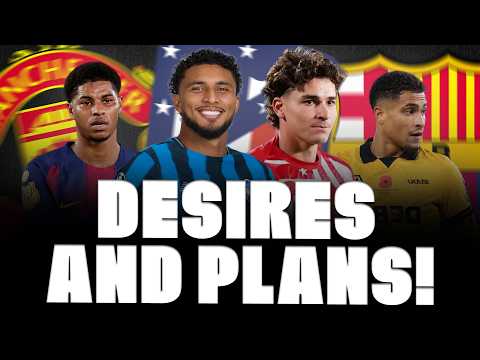 🚨 UNITED X2! JULIAN ALVAREZ AND BARÇA, RASHFORD DESIRE, AKANJI, JOÃO GOMES, EDERSON IN LIST… thumbnail