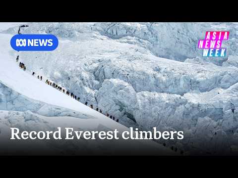 Everest season sees a record number of climbers | Asia News Week | ABC NEWS thumbnail