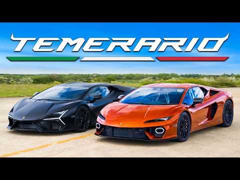 FIRST EVER Lambo Temerario v Revuelto DRAG RACE thumbnail