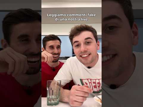 Leggiamo commenti fake di una nostra live ?￼ thumbnail