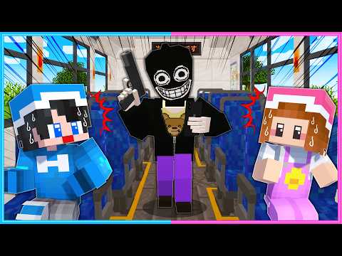恐怖のバスジャックから生き残れ！【 マイクラ 】 thumbnail