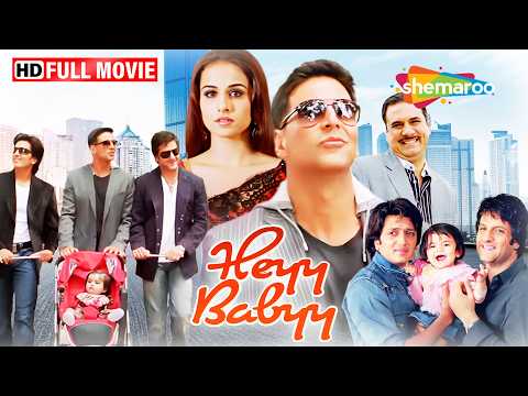 तीन कुंवारे और एक नन्हीं परी | Heyy Babyy Full Movie | Akshay Kumar, Vidya Balan, Riteish Deshmukh thumbnail