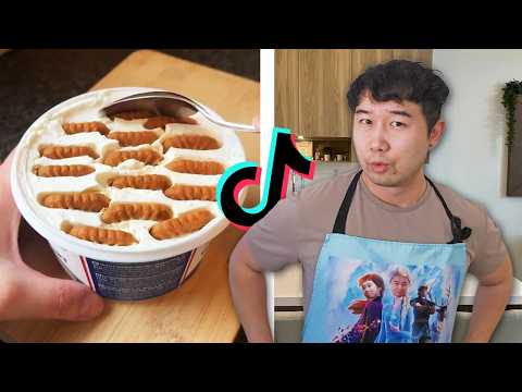 trying VIRAL Dessert Hacks my wife sent me | Am I Cooked? thumbnail