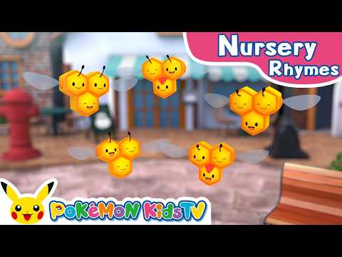 Here Is the Beehive | Nursery Rhyme | Kids Song | Pokémon Kids TV​ thumbnail