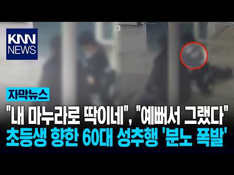 '내 마누라로 딱' 초등생 성추행하고 "예뻐서 그랬는데 왜?" 60대 뻔뻔 / KNN thumbnail