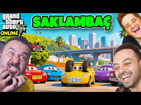 GTA 5 EKİP ARABALARLA SAKLAMBAÇ thumbnail