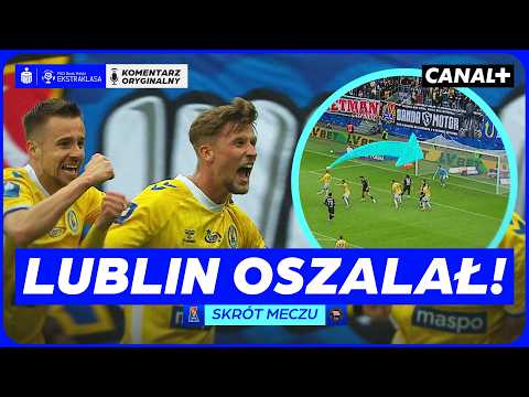 ABSOLUTNY THRILLER W WALCE O UTRZYMANIE! MOTOR ODPALA W KOŃCÓWCE! MOTOR – CRACOVIA, SKRÓT MECZU thumbnail