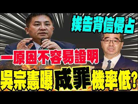 【全程字幕】金溥聰告蕭旭岑侵占背信 吳宗憲預言不容易成罪? thumbnail