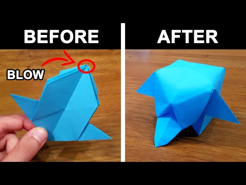 How To Make a Paper ELEPHANT CUBE - Origami thumbnail