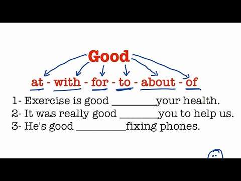 Prepositions with Good  thumbnail