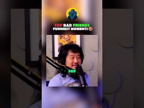 Bad Friends Funniest Moments🤣 #viralvideo #funny #interestingclips #viralshort #podcast #badfriends thumbnail