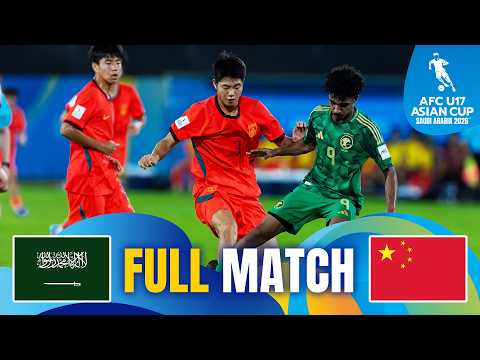 Saudi Arabia vs China PR | Full Match | Quarter-Finals – AFC U17 Asian Cup™ thumbnail