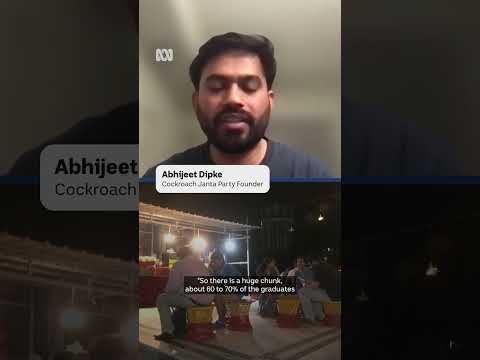 India's new youth-driven 'cockroach' political movement | ABC NEWS thumbnail