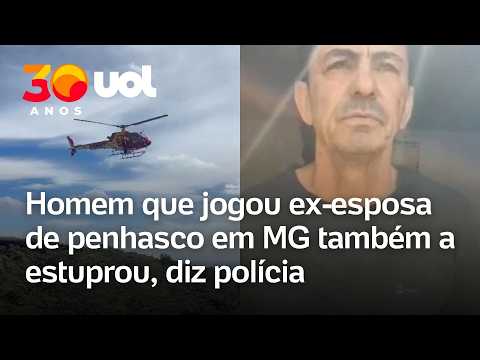 Suspeito que empurrou ex de penhasco em MG responderá por estupro e tentativa de feminicídio thumbnail