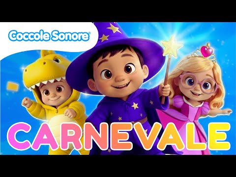 Oggi è Carnevale 🎭 NUOVA CANZONE + Canzoni per Bambini e Baby Dance | Coccole Sonore thumbnail