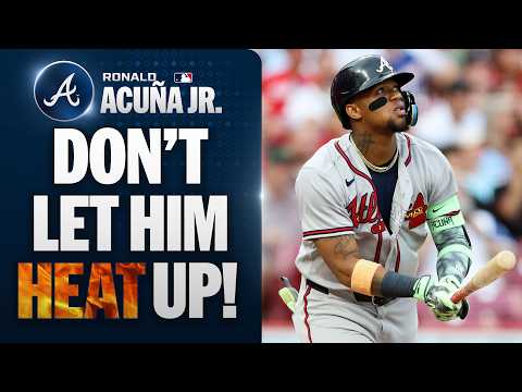 DON'T LET HIM GET HOT! Ronald Acuña Jr. homers in his 3RD STRAIGHT game 🔥 | MLB Highlights thumbnail