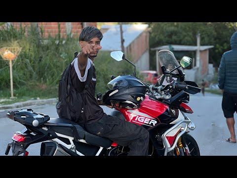 Testando a câmera 360 na Tiger 900 thumbnail