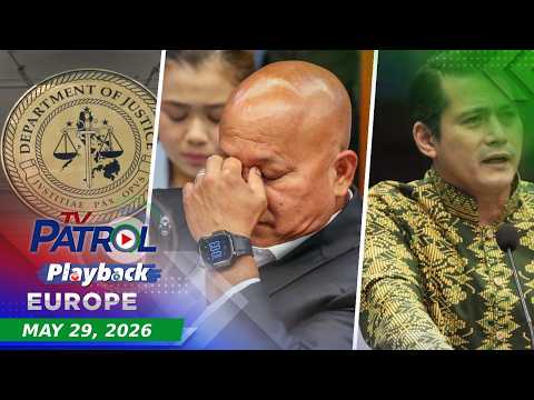 TV Patrol Playback Europe | May 29, 2026 thumbnail