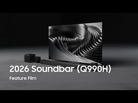 2026 Q-Series Soundbar(Q990H) : Unveil & Intro Film | Samsung thumbnail