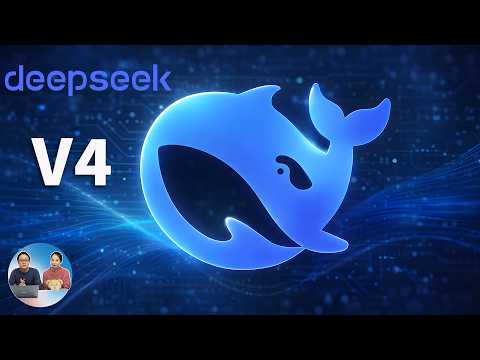 DeepSeek V4 重磅开源！100万上下文 + MoE 架构碾压对手，Agent 能力直逼Claude？| 零度解说 thumbnail
