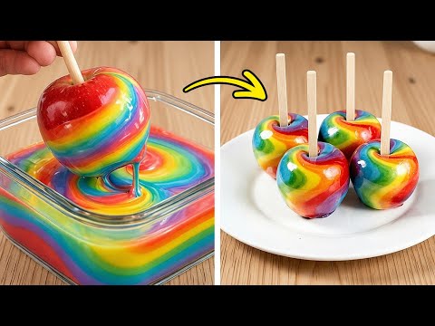 ? EASY RAINBOW DESSERT RECIPES That Look Like ART! ?? thumbnail