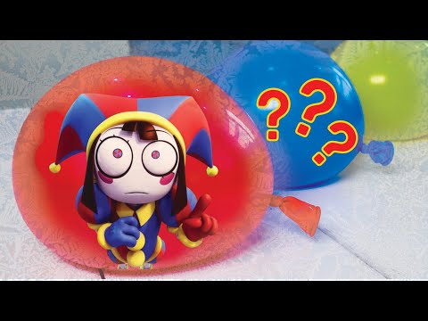 The Amazing Digital Circus Frozen in Balloons | Fun Science Experiment for Kids thumbnail
