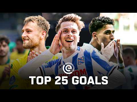 TOP 25 GOALS in de VriendenLoterij Eredivisie 2025/26 💫 thumbnail