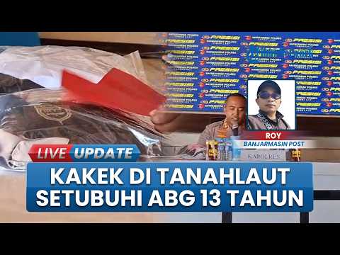 Kakek di Tanahlaut 10 Kali Setubuhi ABG 13 Tahun hingga Hamil, Cegat Korban Sepulang Pengajian thumbnail
