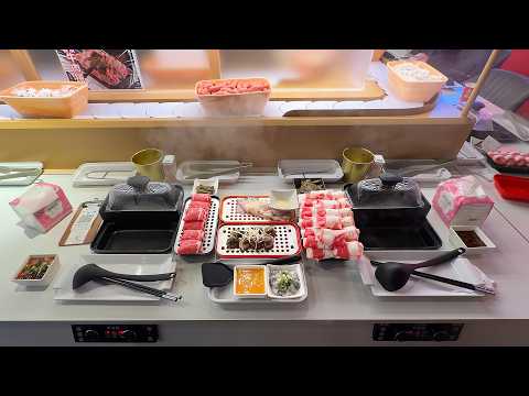 Eating at a 3in1 Conveyor Hotpot Restaurant thumbnail