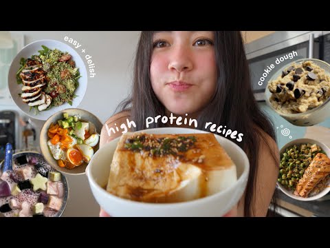 HIGH PROTEIN RECIPES that ACTUALLY taste good (5 ingredient, quick + easy meals) thumbnail