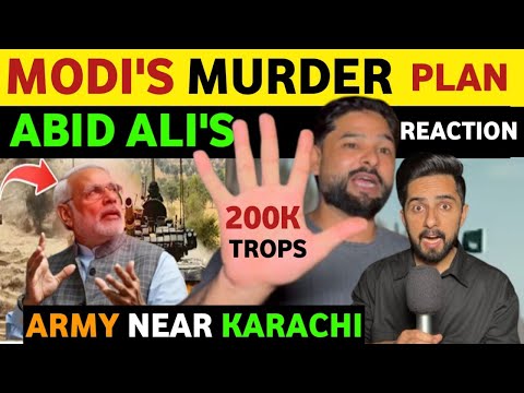 ABID ALI'S REACTION ON PM MODI, INDIA PAKISTAN ARMY HEIGH ALERT NEAR KARACHI SIR CREEK, REAL TV thumbnail
