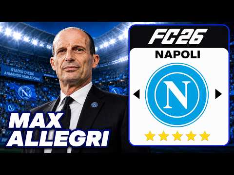 RICOSTRUISCO IL NAPOLI con ALLEGRI NUOVO ALLENATORE! thumbnail