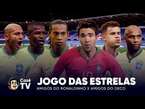JOGO COMPLETO: JOGO DAS ESTRELAS | AMIGOS RONALDINHO X AMIGOS DE DECO thumbnail