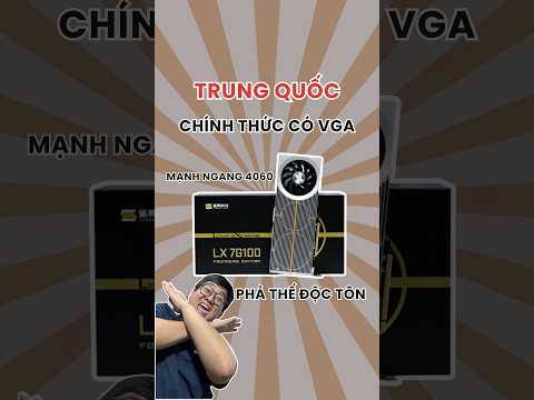 VGA thuần made in China đã chính thức ra mắt. #pc #pcgaming #pcbuild #gpu #tech thumbnail