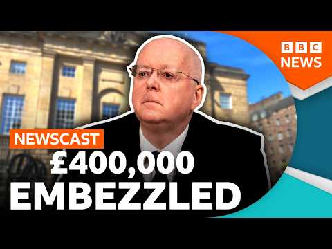 Ex-SNP boss admits to embezzling £400,000 | BBC Newscast thumbnail